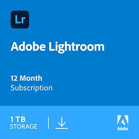 
    Adobe Lightroom 1TB 1 Year Subscription
