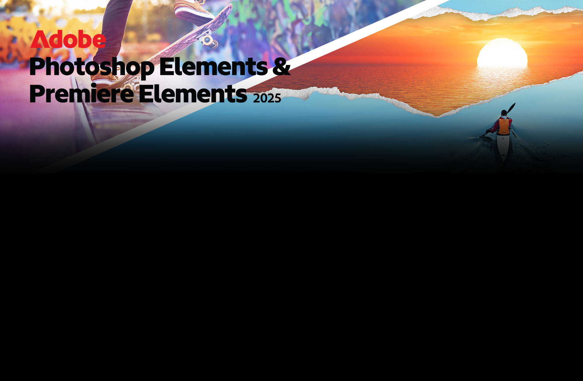 Adobe Photoshop Elements 2025 & Adobe Premiere Elements 2025 (Windows/Mac)